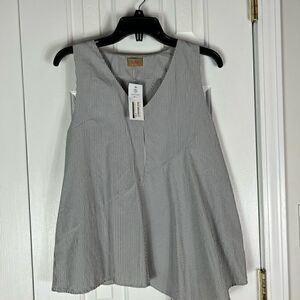 NWT Tulip Womens Striped Blouse Small